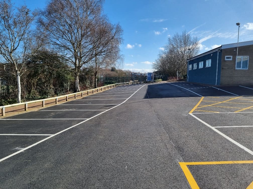 Someries Car Park Restoration - Parking spaces
