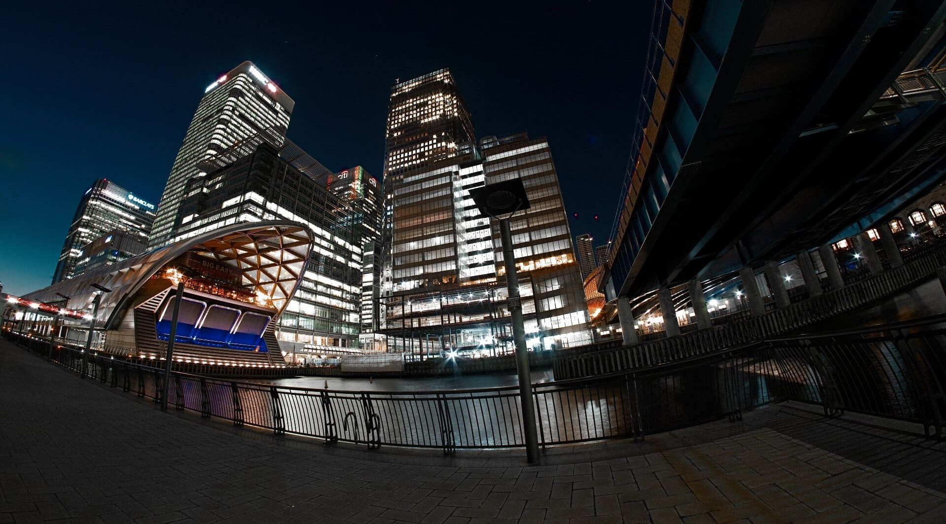 London Cityscape at night